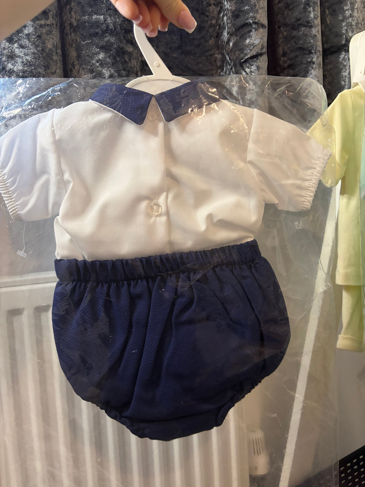 Navy 2 Piece Jam Pants Set