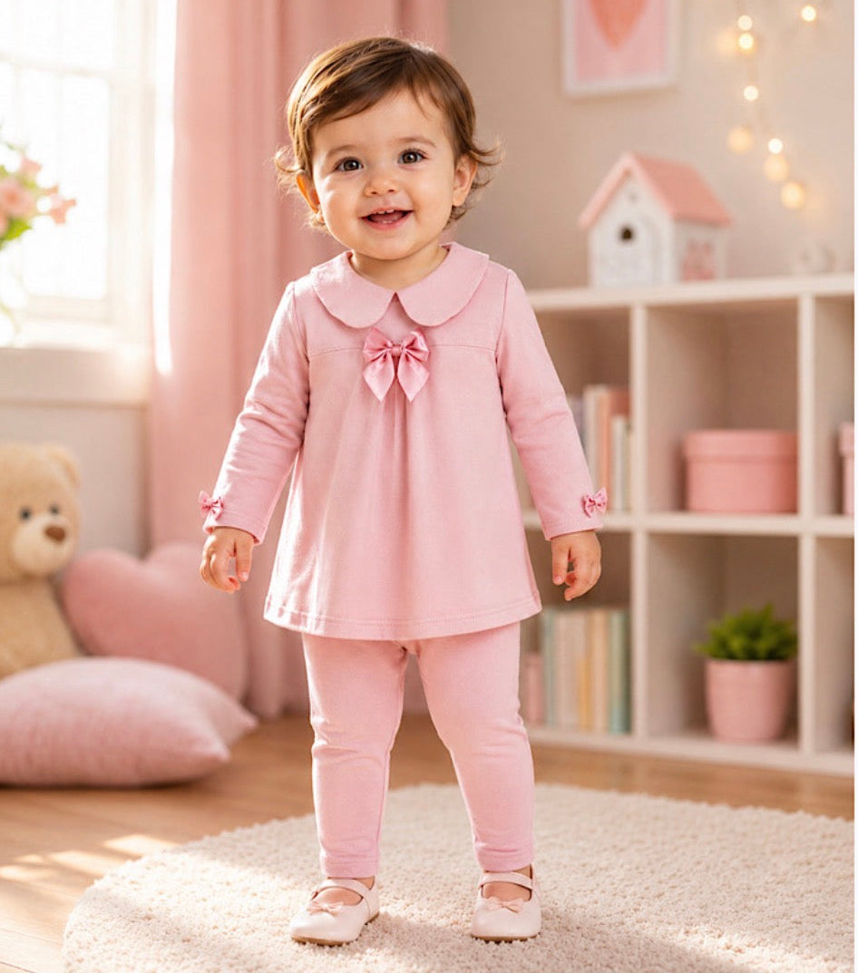 Pink Leggings Set