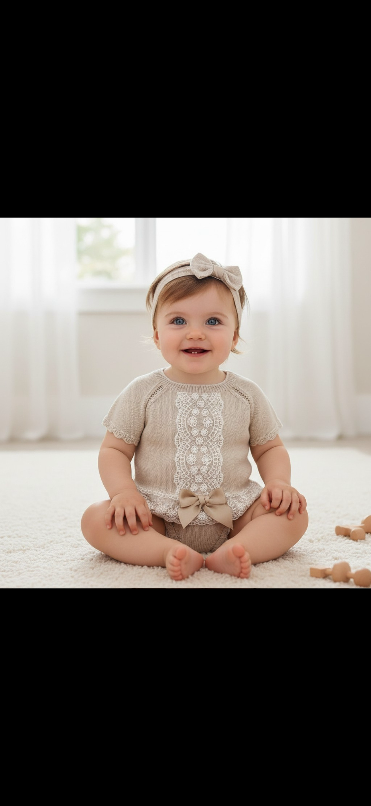 Knitted Jam Pants Set