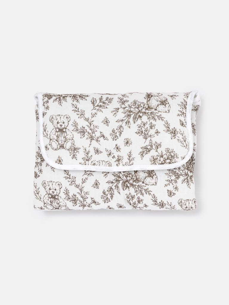 Teddy Print Changing Mat