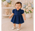 PRE ORDER Navy Shirt Dress