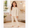 Cream Leggings Set