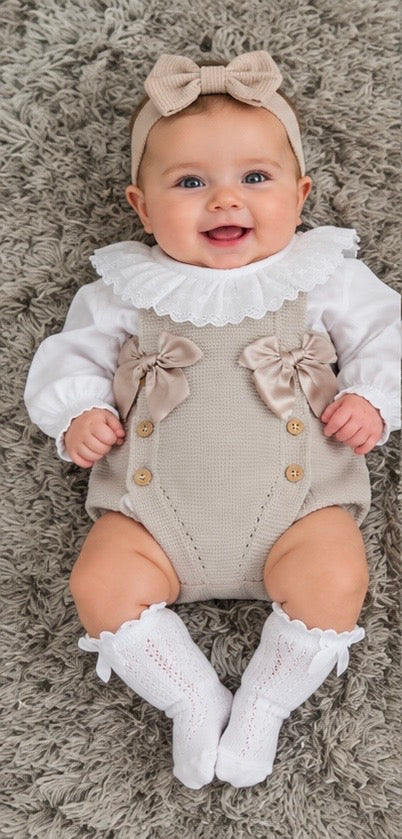 Spanish Knitted Romper