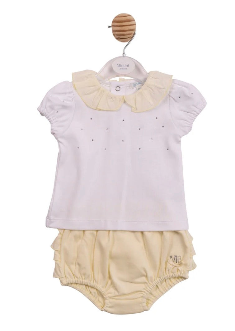 Mintini Diamanté Jam Pants Set