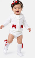 Knitted Cardigan & Jam Pants Set