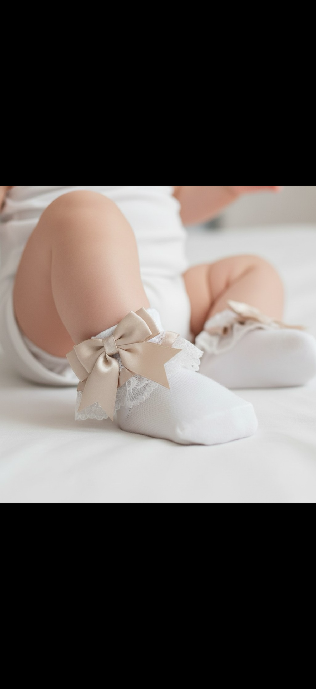 Frill Bow Ankle Socks