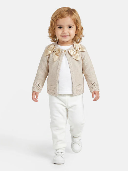 Double Bow Cardigan