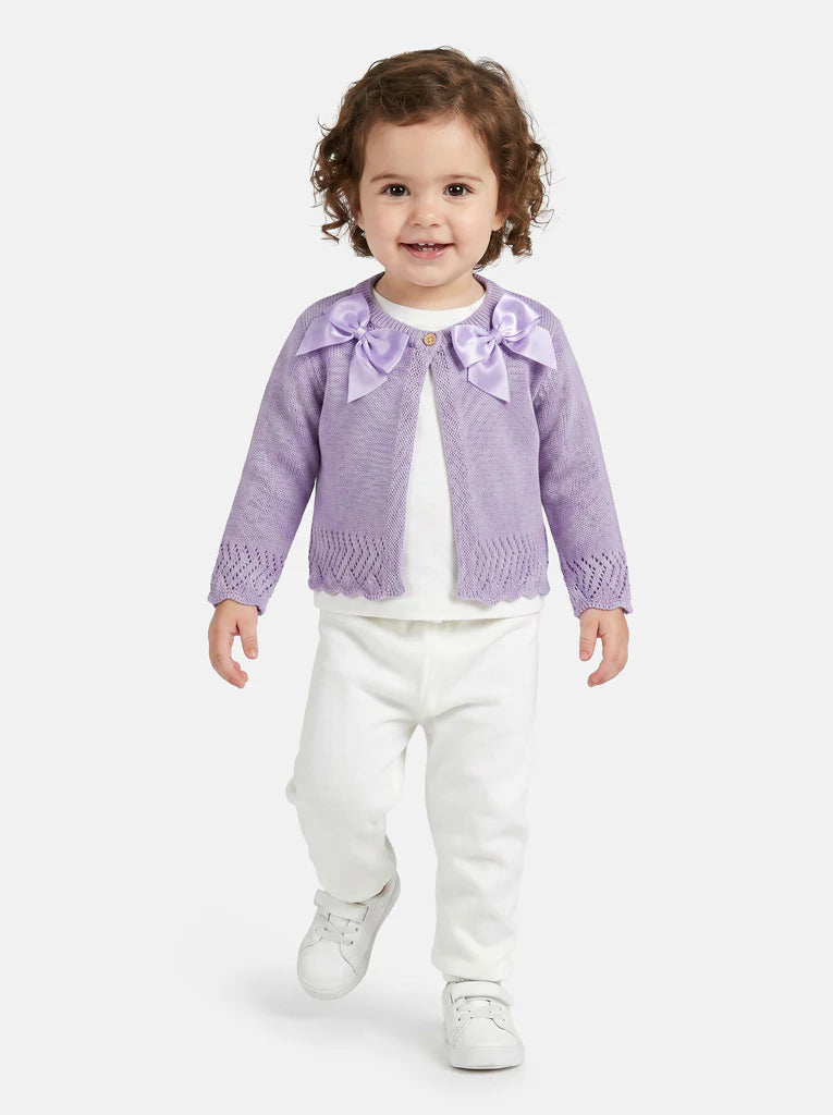 Double Bow Cardigan
