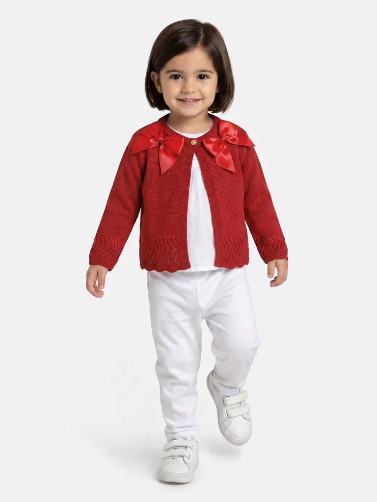 Double Bow Cardigan