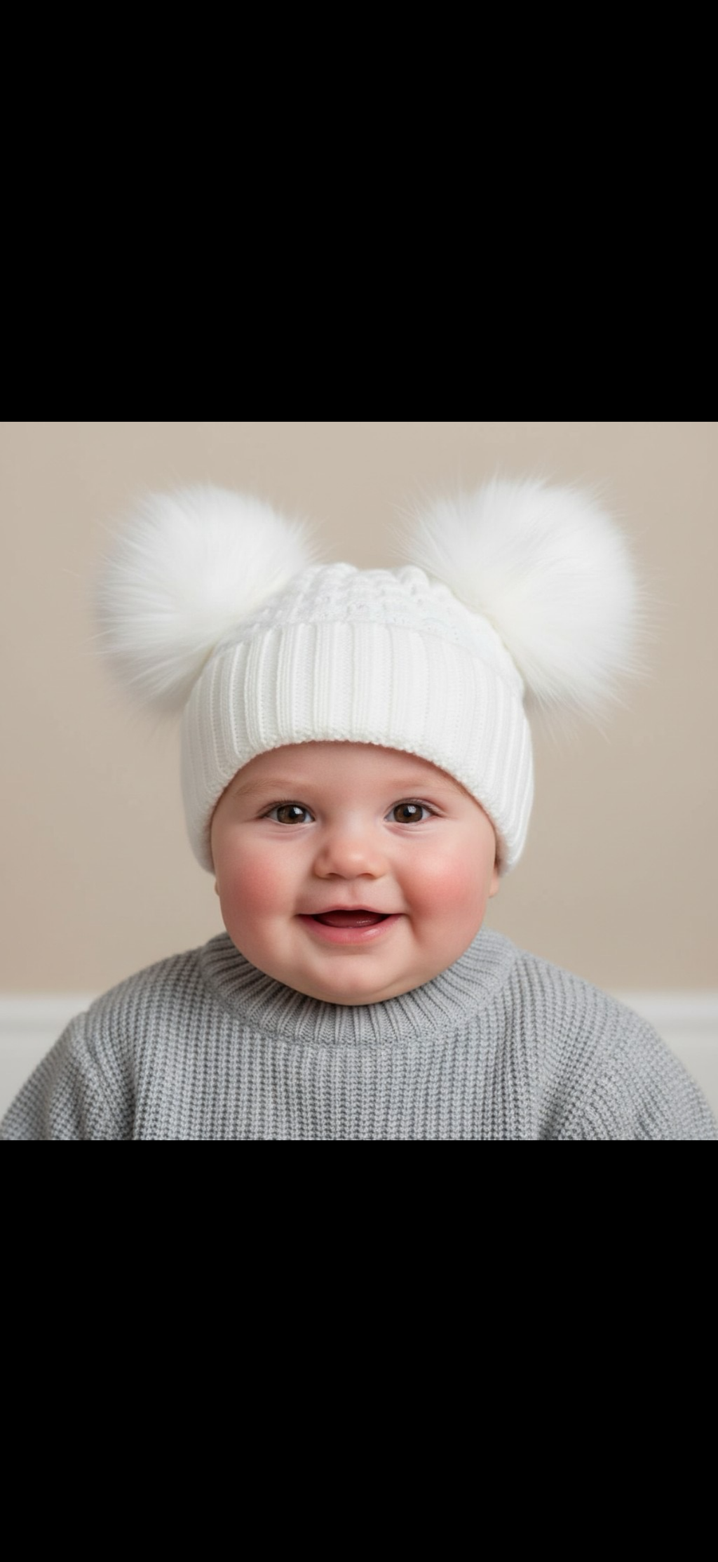 Double Pom Hats