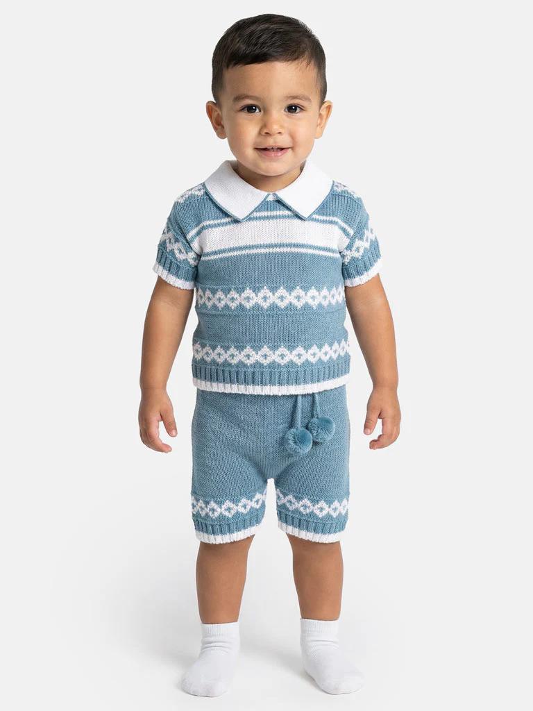 Pedro Spanish 2 Piece Knitted Set