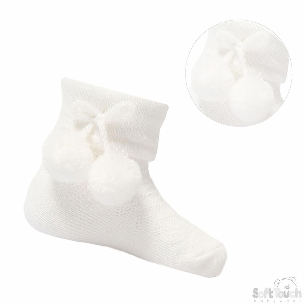 Pom Pom Ankle Socks