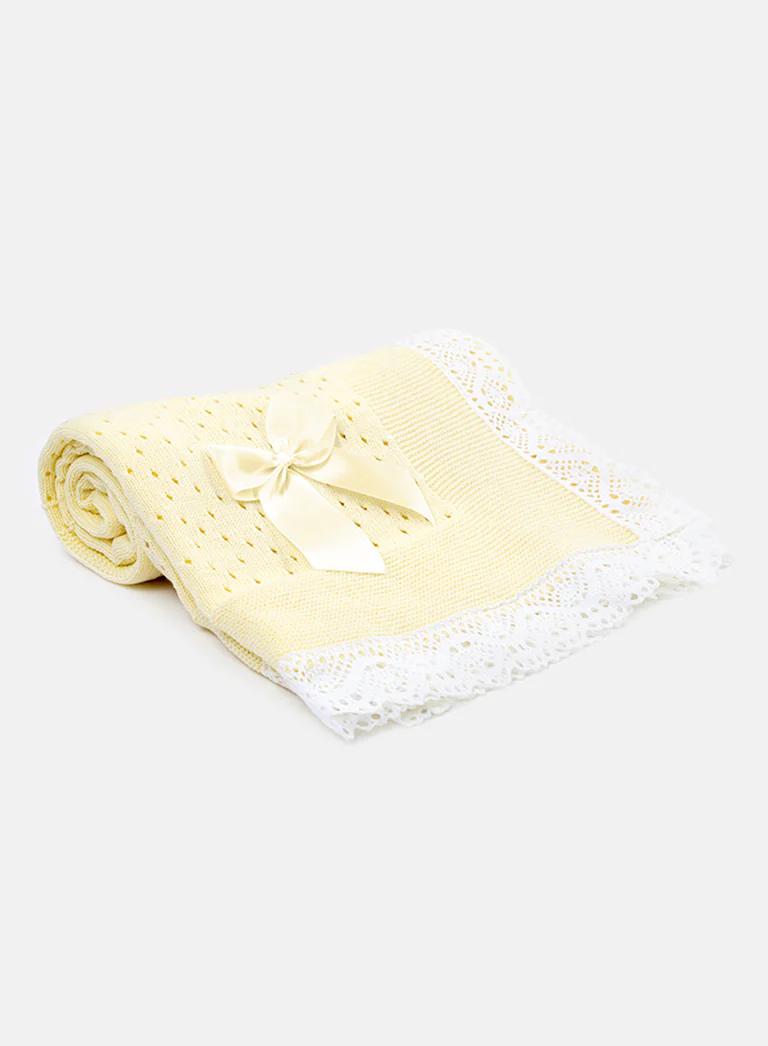 Knitted Cellular Blanket